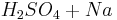 H_2SO_4+Na